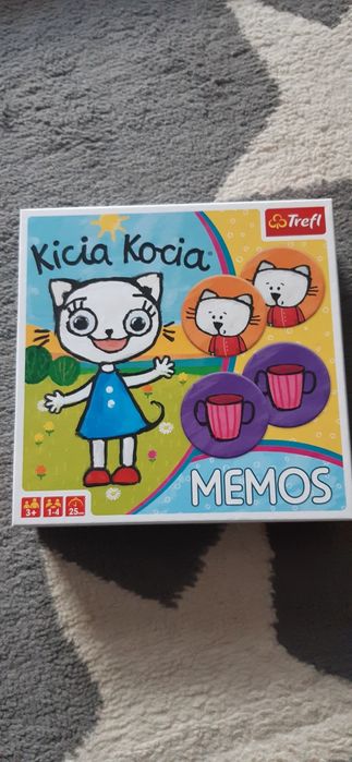 Kicia Kocia gra memory 3+ Trefl