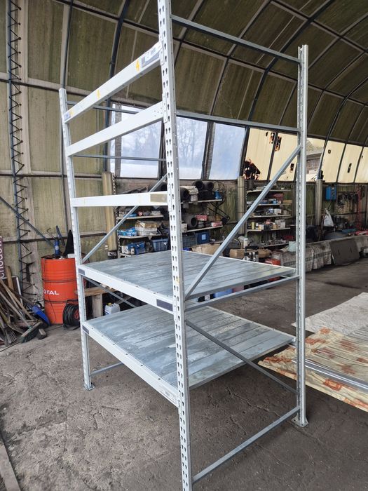 Regał półkowy warsztatowy 600kg półka ocynkowana regał magazynowy