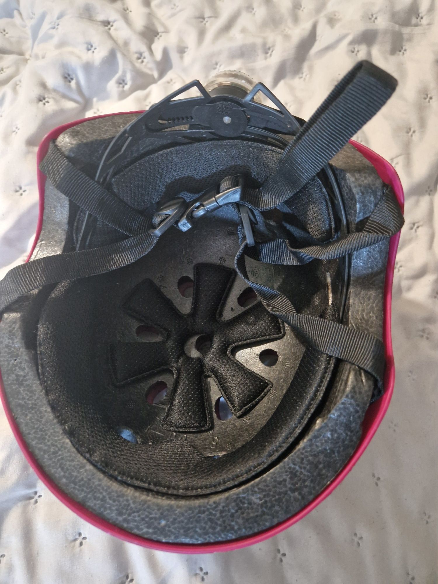 Kask rowerowy dziewczęcy dla dziecka
