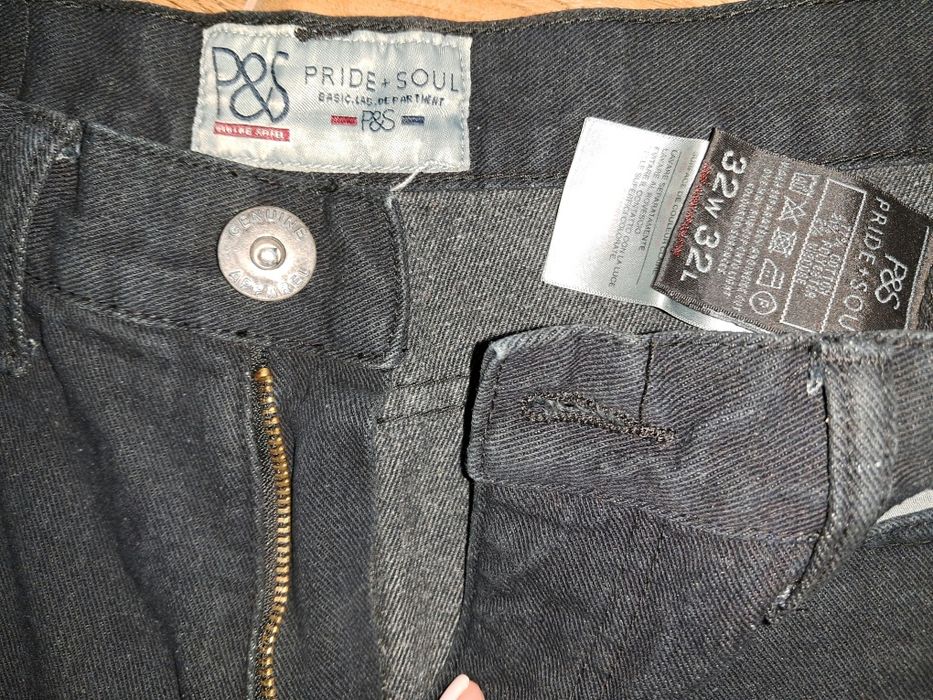 Джинси чоловічі, чорні, Pride + Soul