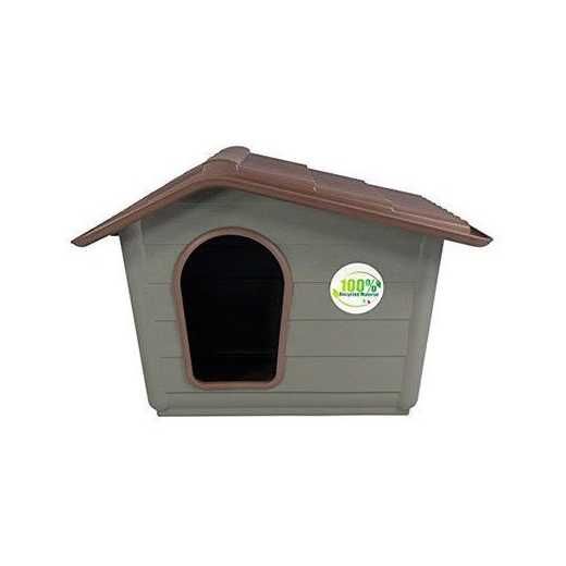 NOVO - Casota Exterior para Cão em PLÁSTICO RECICLADO