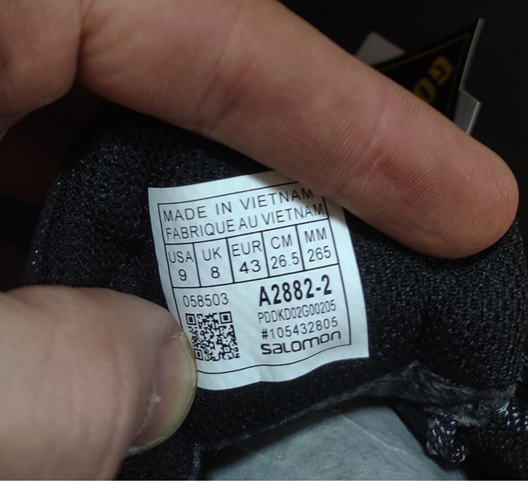 ‼️GORE-TEX‼️41-45 Salomon XA Forces / soft shel xt термо зима