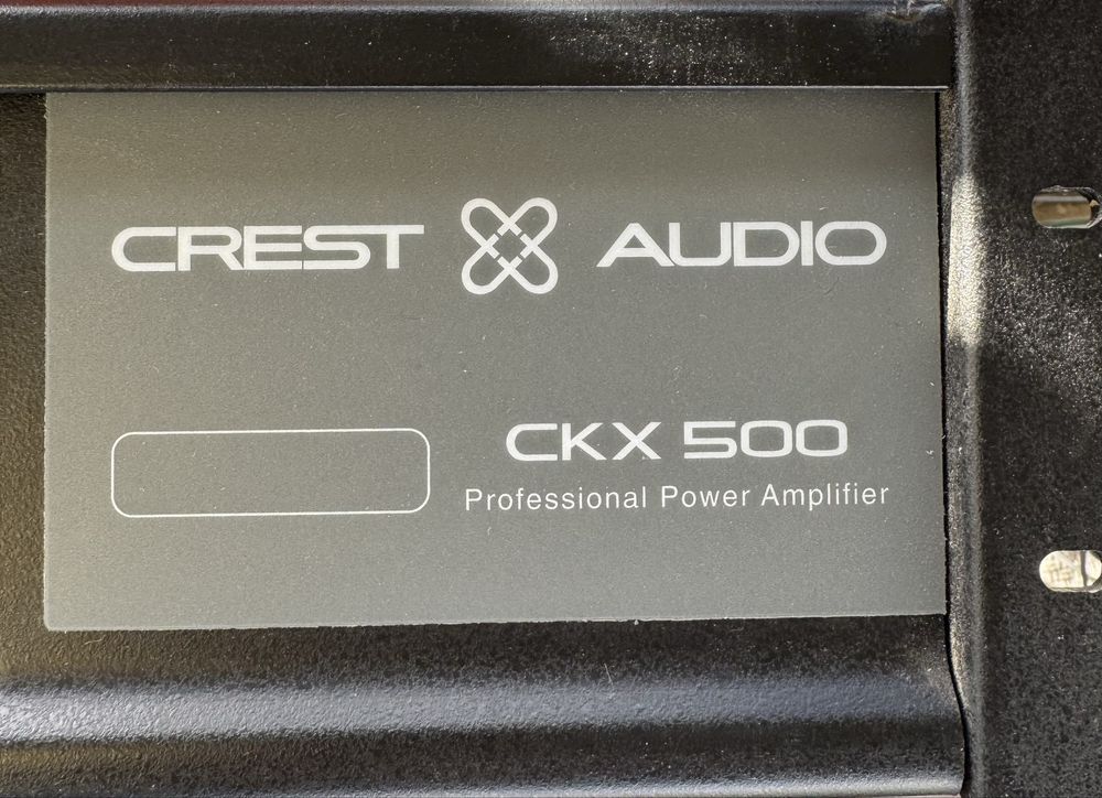 Amplificador crest audio