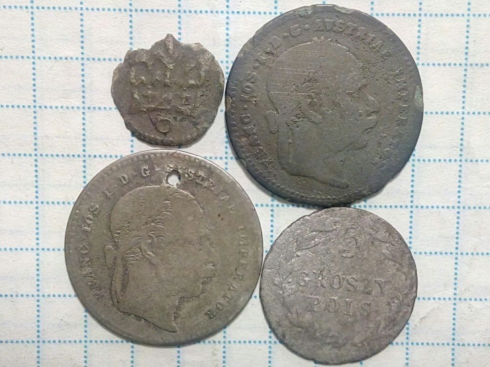 1 Крона, 10/20 крейцерів Срібло 1868-1896. Австрія/Угорщина. Чуд стан!