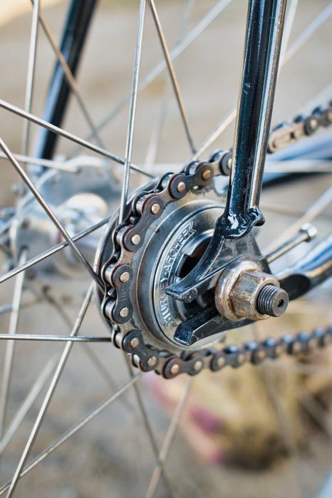 Otto Black: retro fixie / ostre koło / single-speed na ramie BLB 53cm