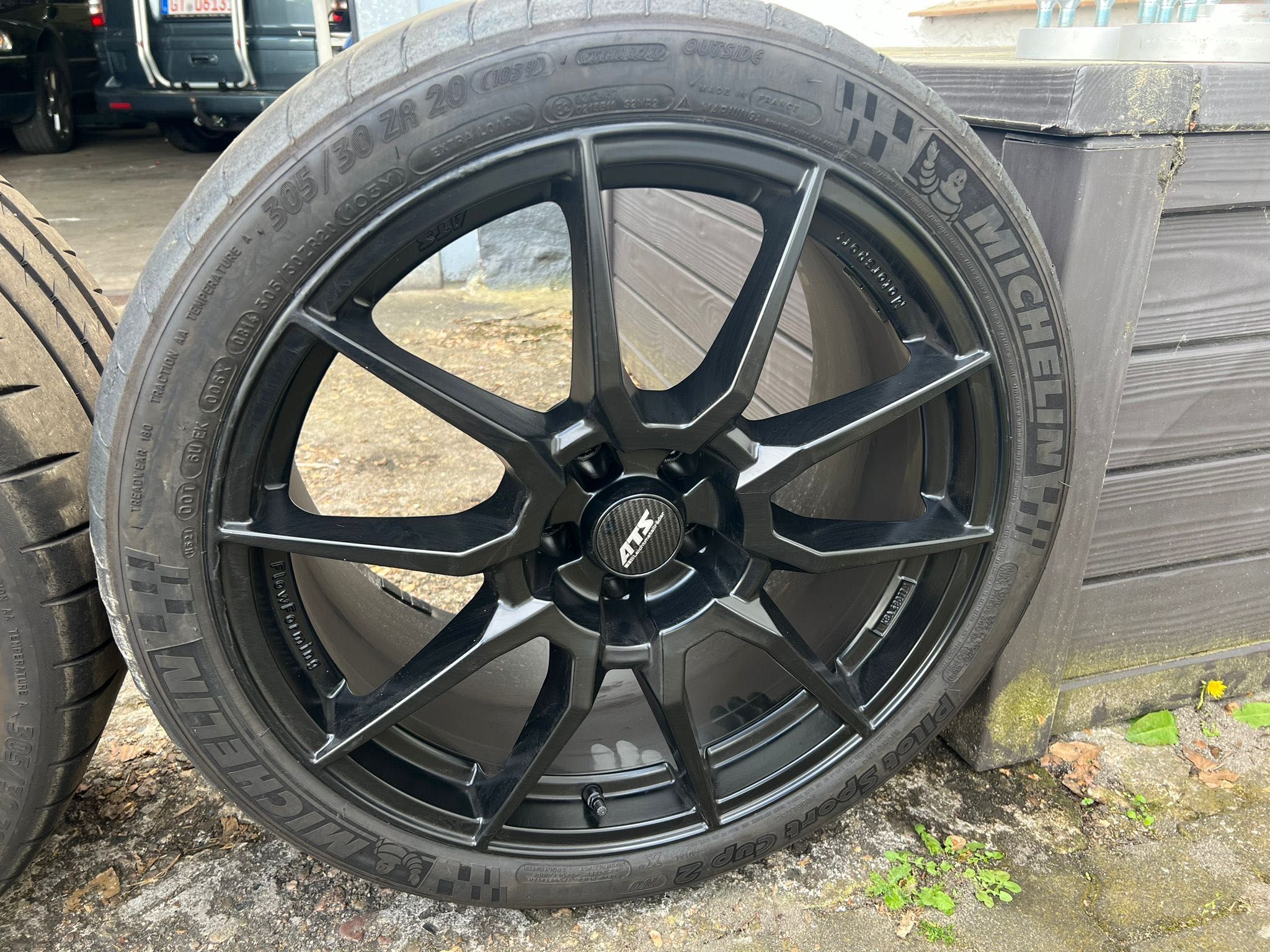 Alufelgi ATS motorsport 11Jx20 5x112  305/30/20 semi slick Michelin