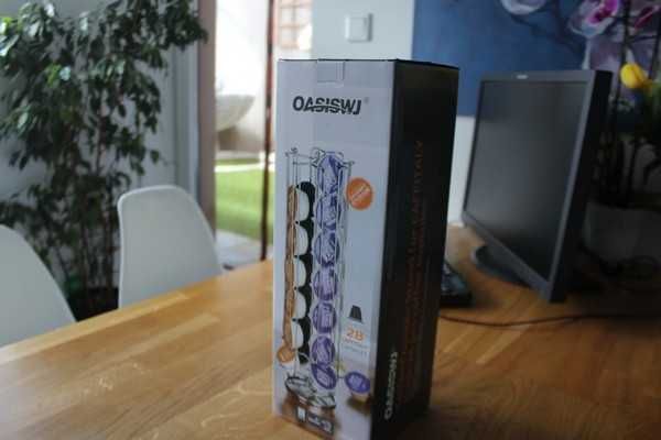 Stojak na kapsułki do kawy Kompatybilny Dolce Gusto Obrotowy 28szt