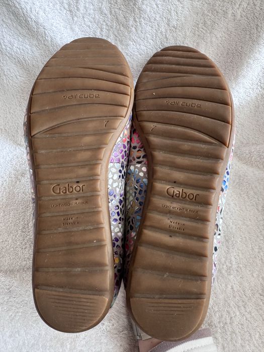 Туфли балетки мокасины gabor 39p