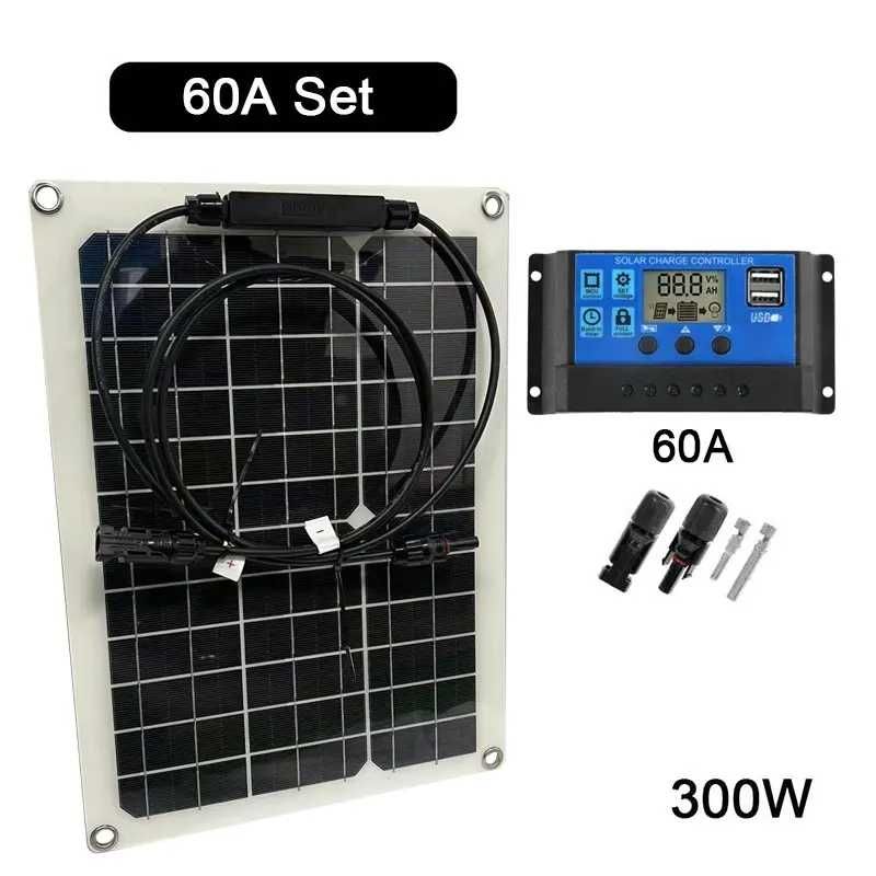 Ki  controlador 
Painel Solar Fotovoltaica 12 V, 24V,
30A, 60A, 300W