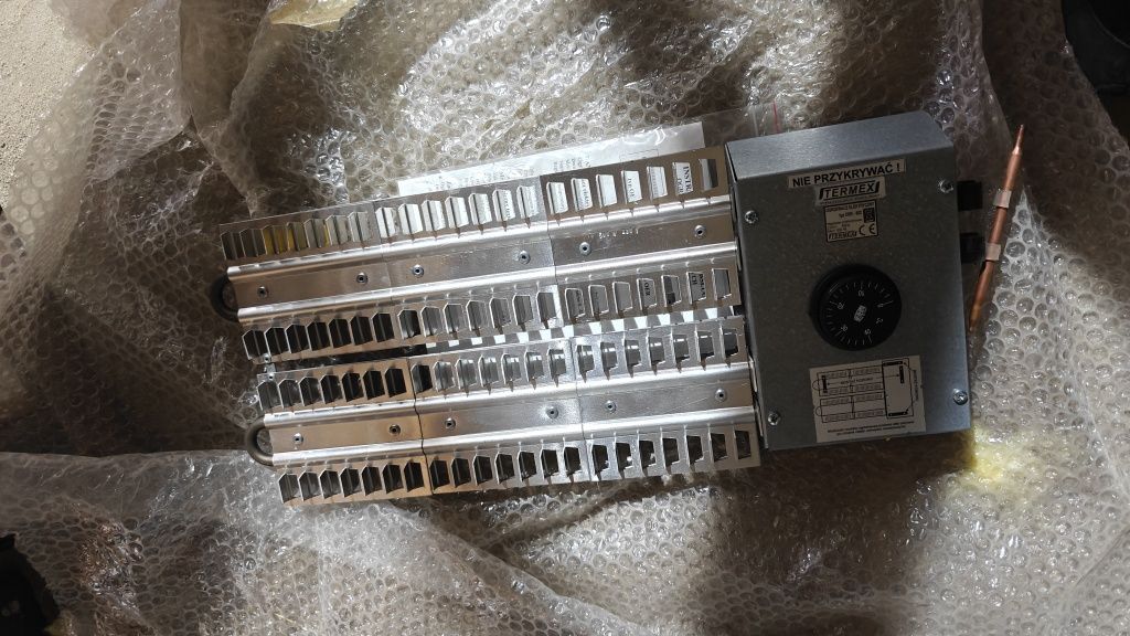 Grzejniki elektryczne 500W Termex OER 502 np ogrzewanie do  hydroforni