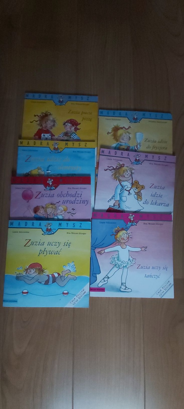 Seria Mądra Mysz: Zuzia (4 książeczki)