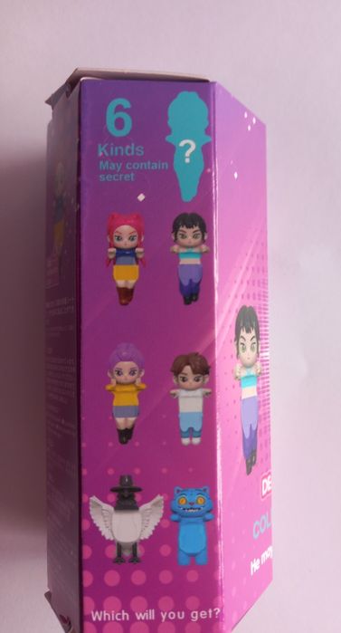 Figurka niespodzianka, przypinka do telefonu Kpop Demon Hunters