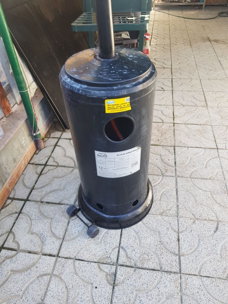 Aquecedor esplanada/rua /gaz bilha