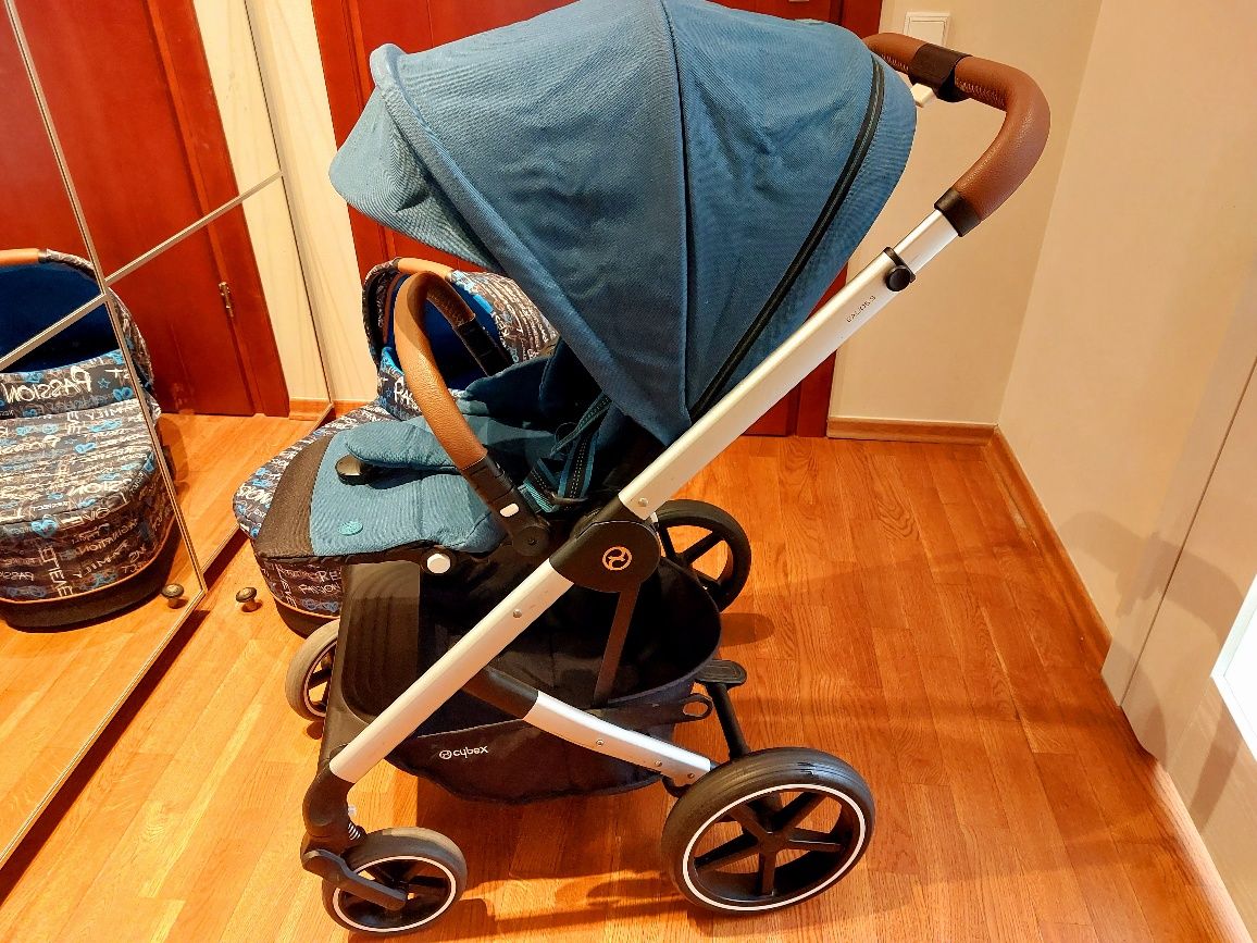 Cybex wózek spacerówka gondola balios s lux 2w1