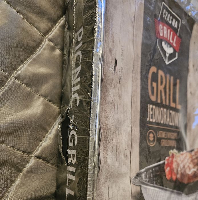 Jednorazowy Grill z Węglem do Szybk