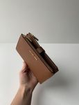 Великий коричневий гаманець Jet Set 2Zip Michael Kors