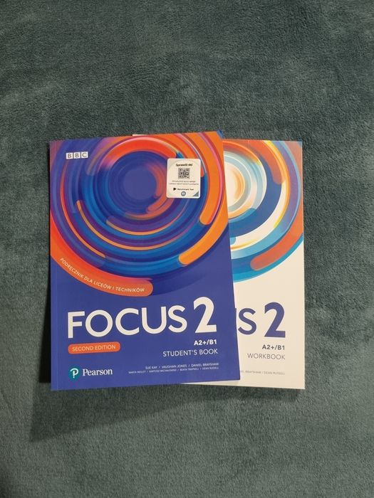 Zestaw (książka, ćwiczenia) Angielski Focus 2 A2+/B1