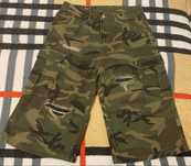 шорты camo distressed project g/r opium vintage shorts