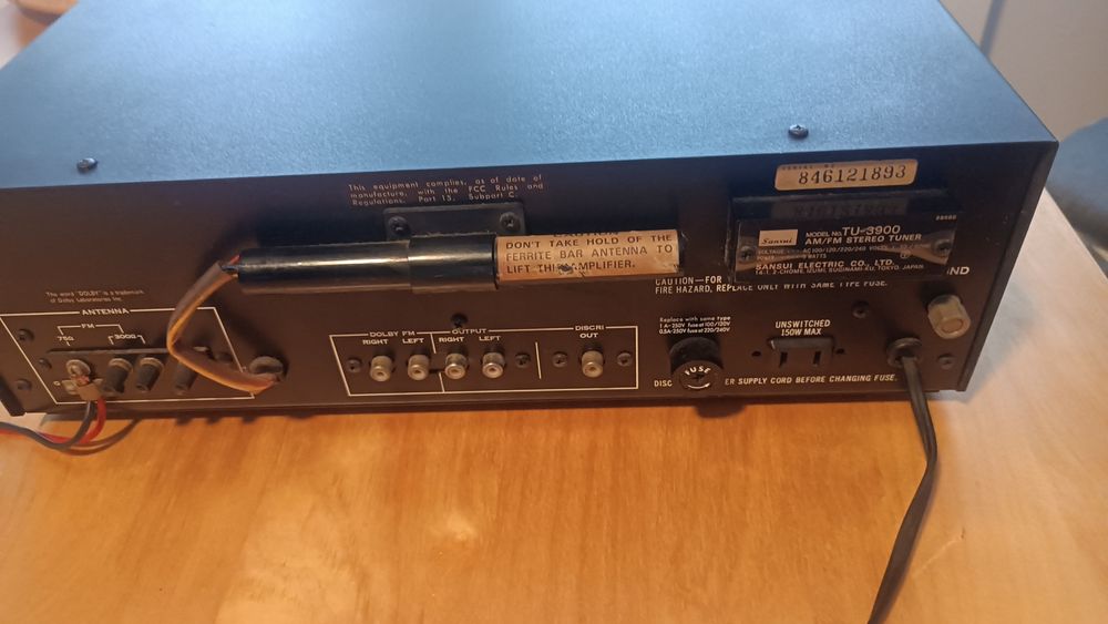 Sansui Stereo TU 3900