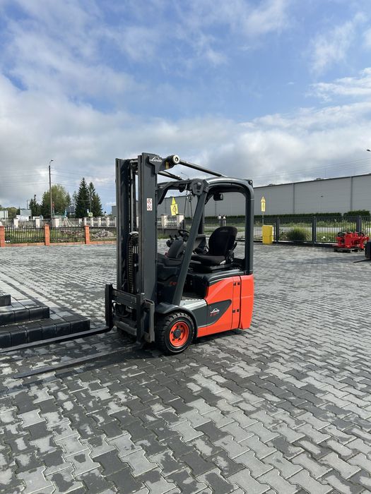 Linde E12 386 triplex 4.65m 2020 r. E14 wózek widłowy