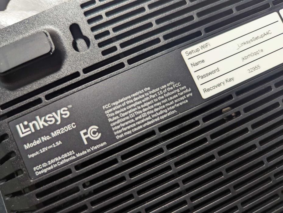 Mesh роутер Linksys Hidra 6 MR20EC WiFi6 AX3000 3Gbps гарантия USA