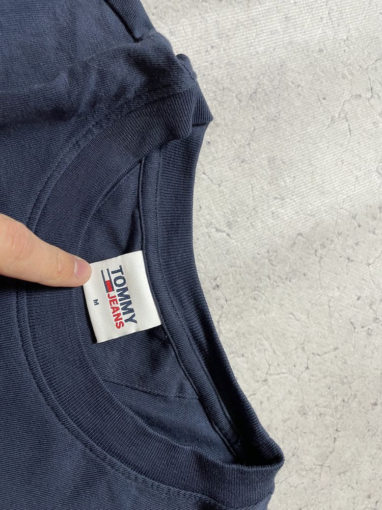 Мужская Кофта Лонгслив Tommy Hilfiger Jeans С Большим Лого Ориг M
