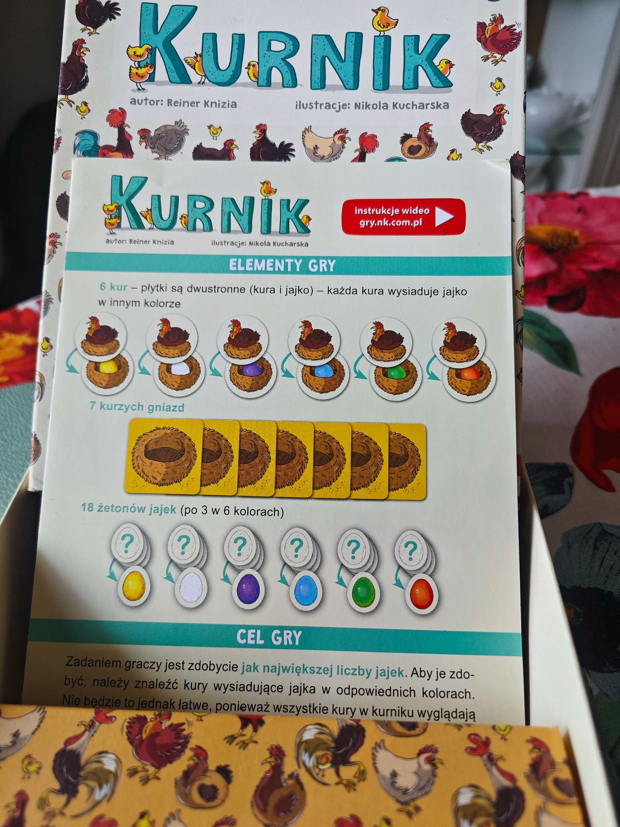 Gra memory kurnik nasza księgarnia