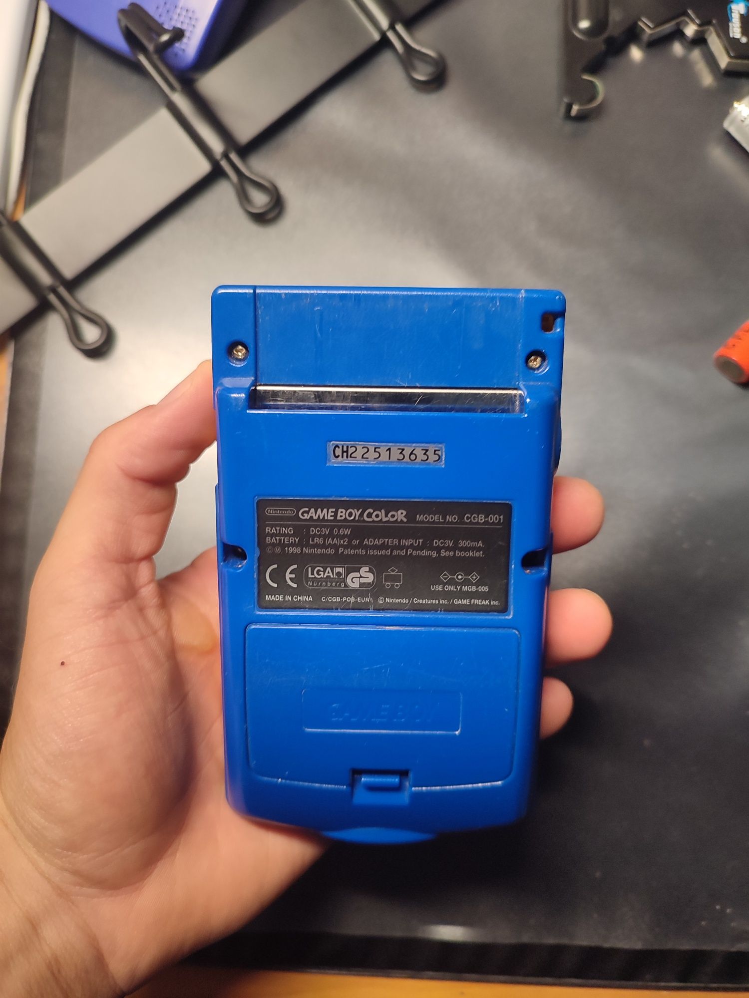 Game Boy Color Pokemon Edition