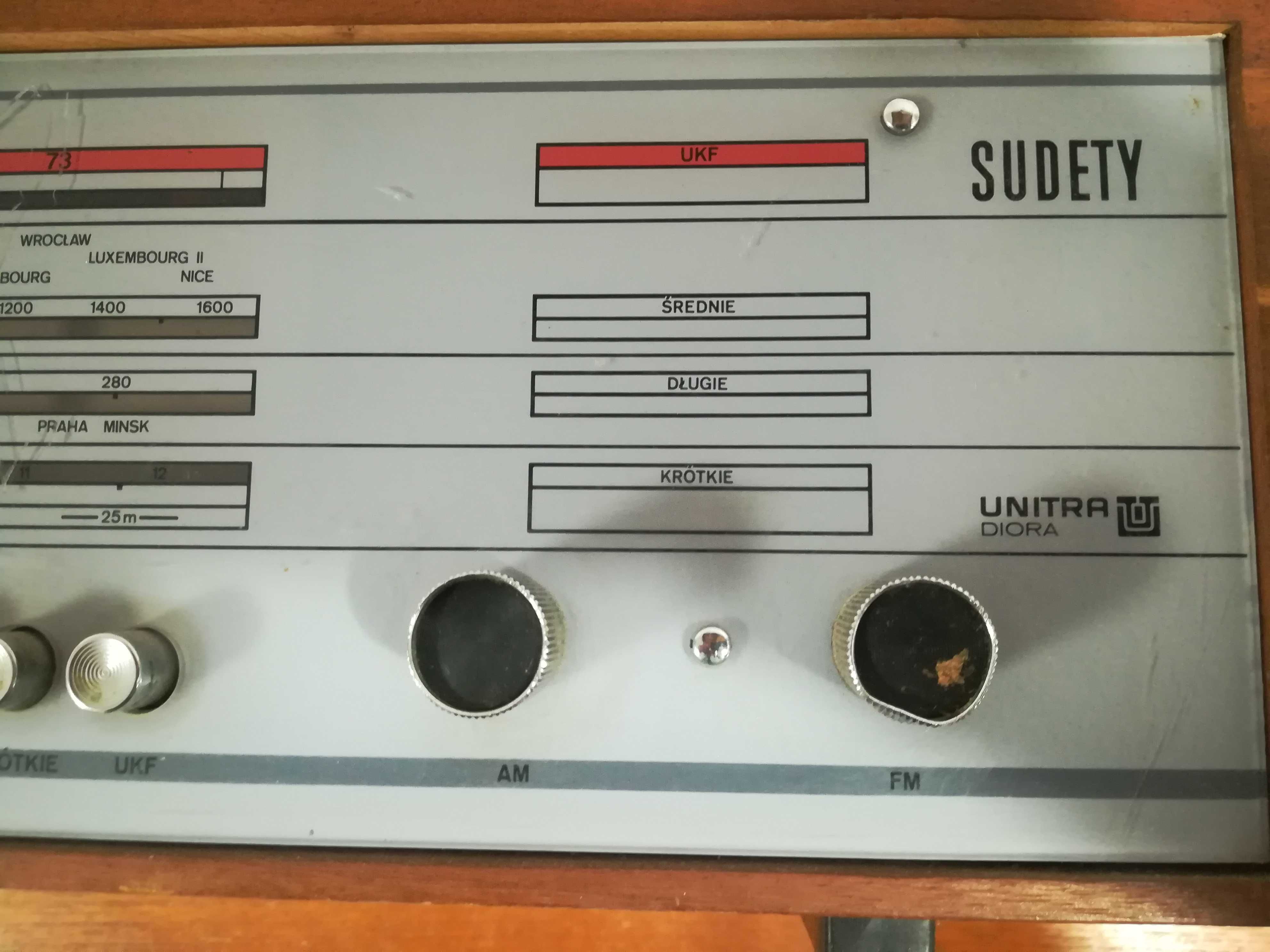 Radio Sudety DMT-352 Unitra Diora