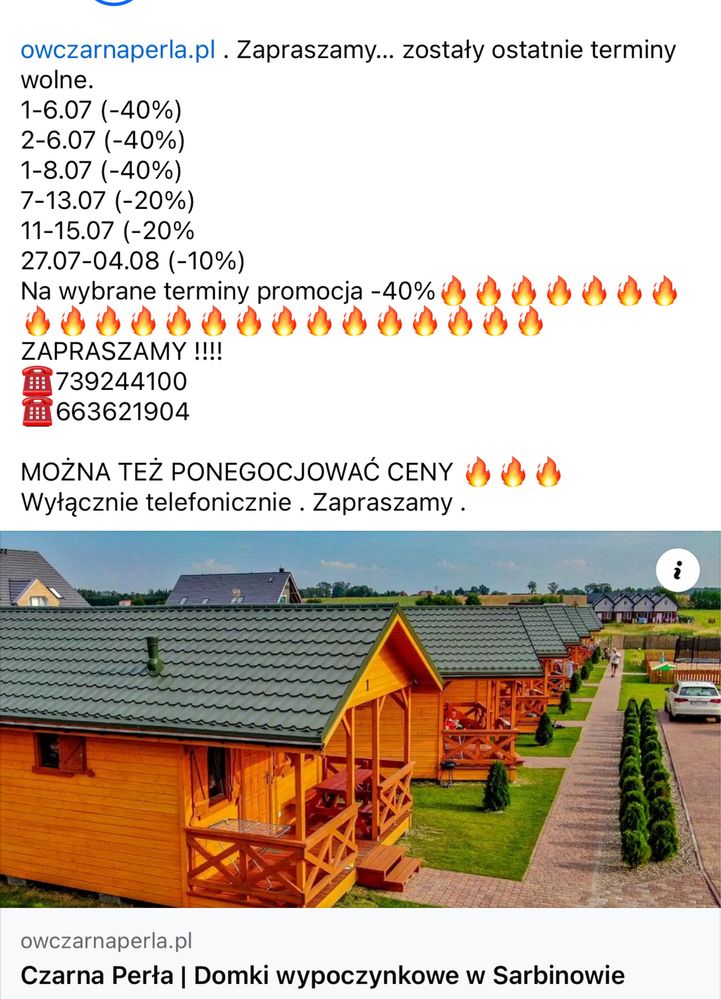 Domki Letniskowe Sarbinowo