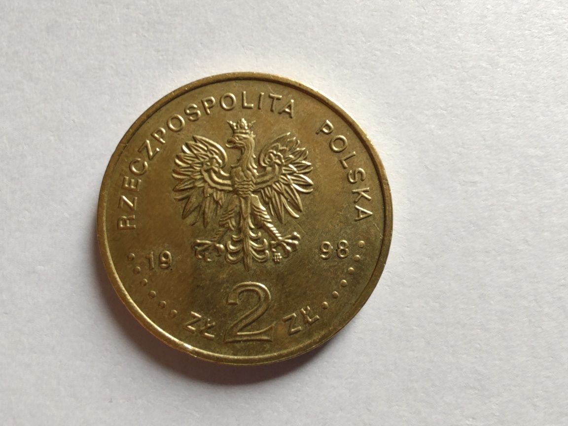 2 złote 1998r. Zygmunt III Waza