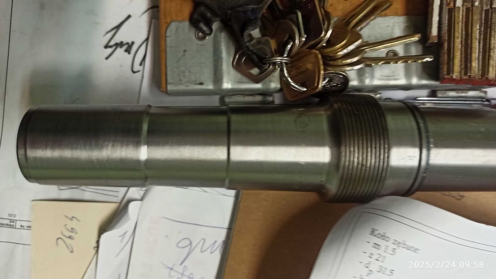 trzpień wymienny do frezarki dolnowrzecionowej gomad