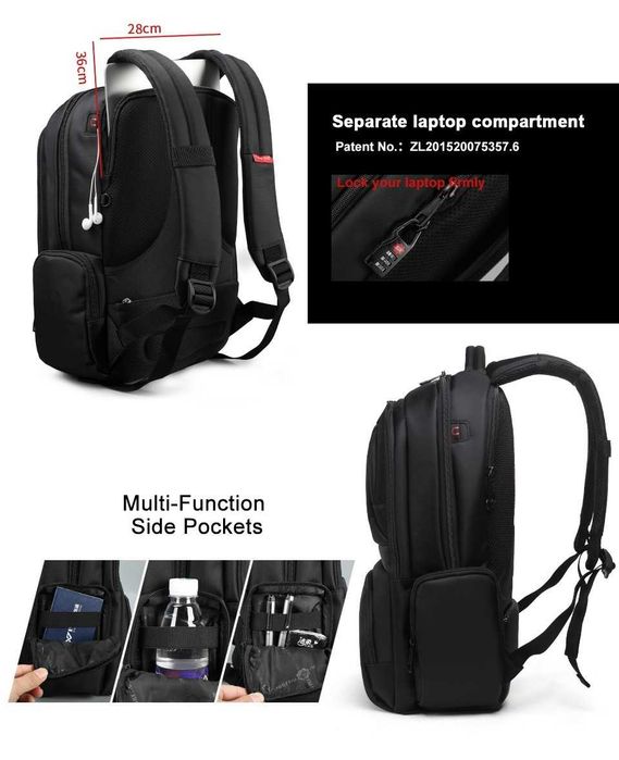 Рюкзак Tigernu T-B3140 Original USB 15,6"