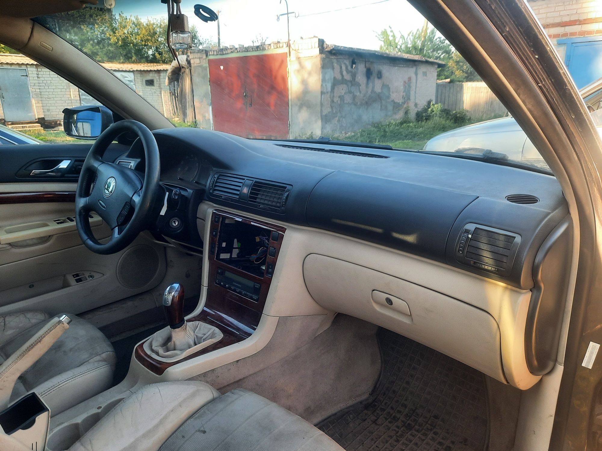 Разборка шрот Skoda superb 1