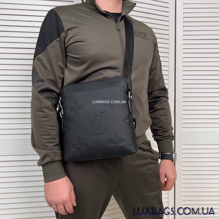 Чоловіча шкіряна сумка Louis Vuitton Мужская кожаная