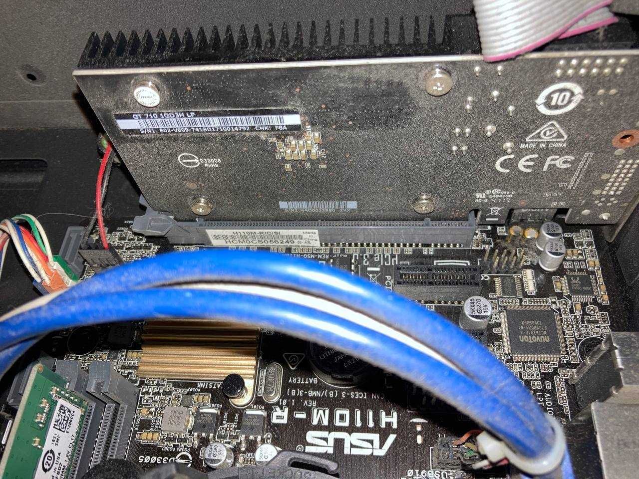 Комп'ютер  Intel Core i3-7100/ 4GB DDR4/ SSD 120GB / NVIDIA GT 710 1GB