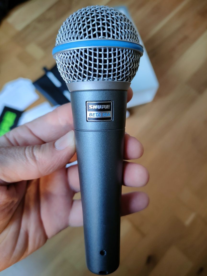 Shure Beta 58a mikrofon dynamiczny