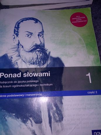 Język polski 1 cz2. Ponad słowami