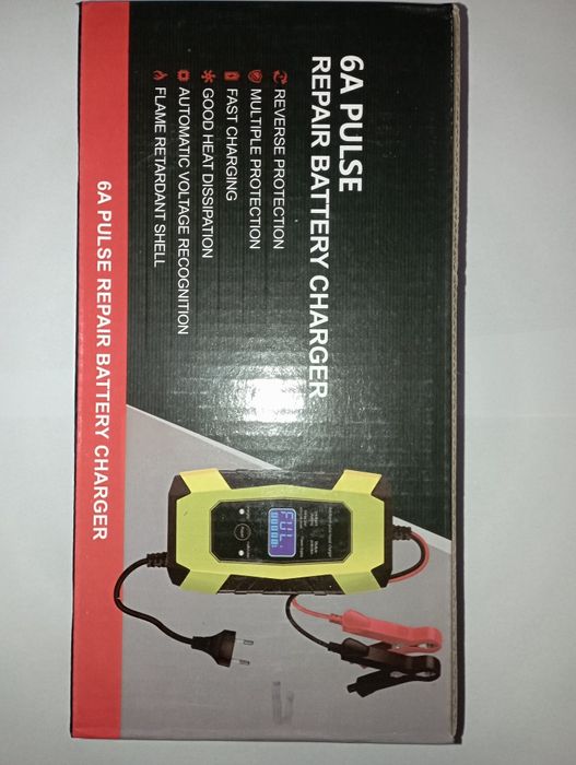 Зарядний пристрій імпульсний 12в6а.