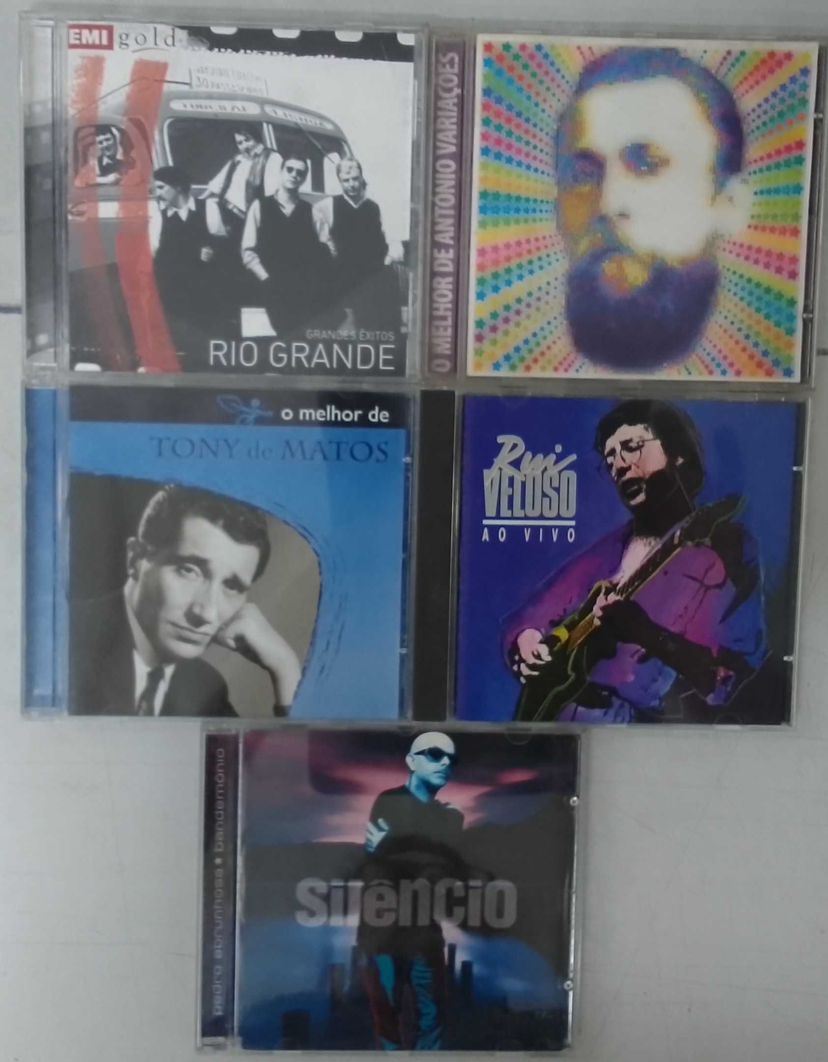 Lote 01 - 15 CDs Musica Portuguesa como novos