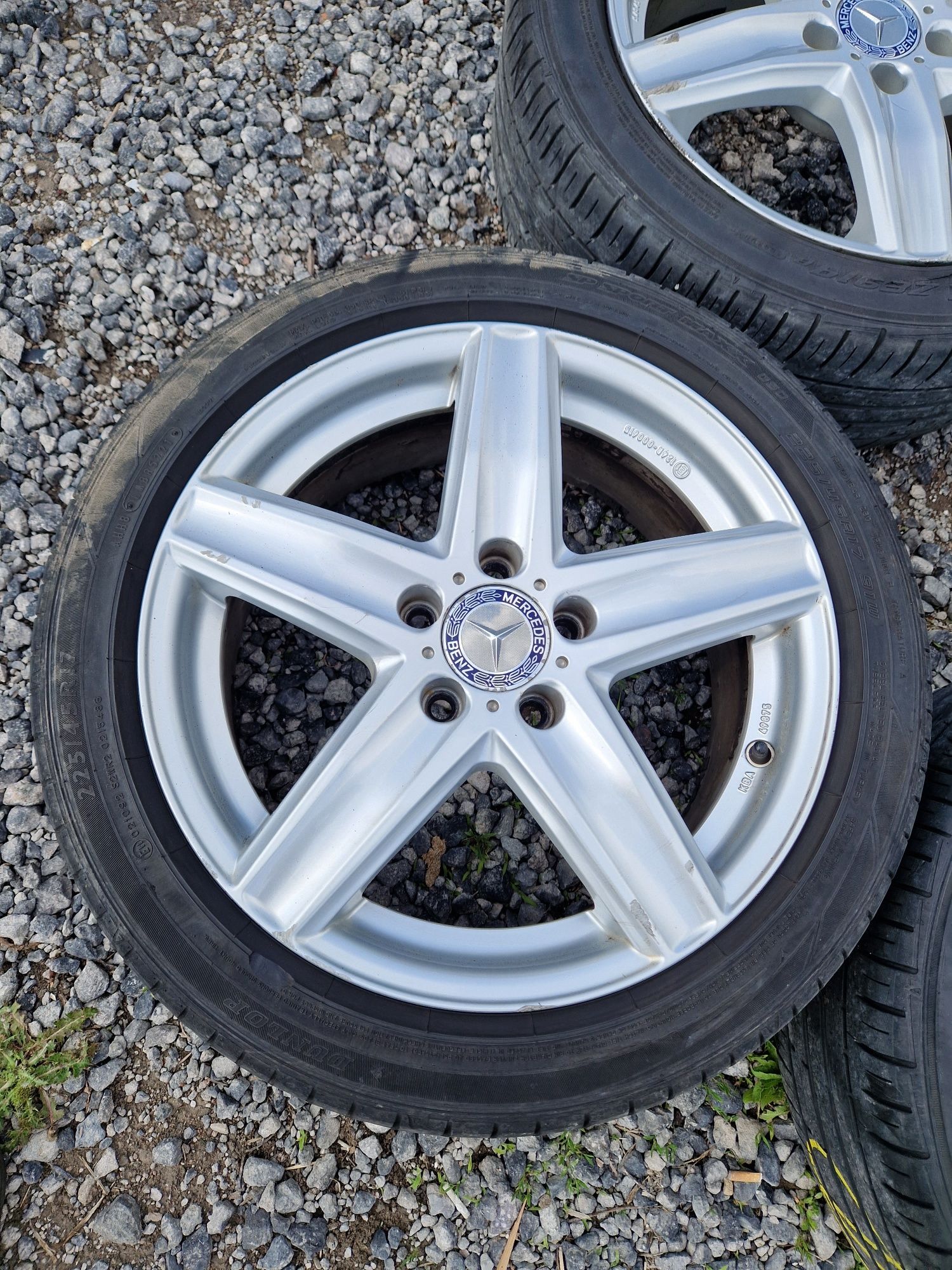 Koła Alufelgi Mercedes-Benz C klasa W204 5x112/7Jx17" ET40