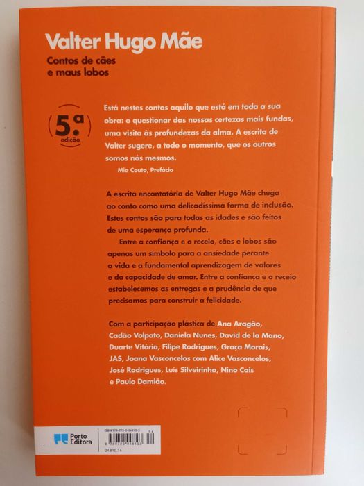 Valter Hugo Mãe - Contos de cães e maus lobos