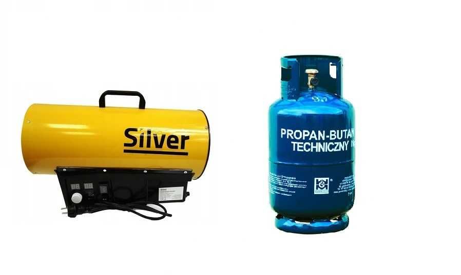 Nagrzewnica gazowa 40kW parasol grzewczy tuba na gaz propan butan