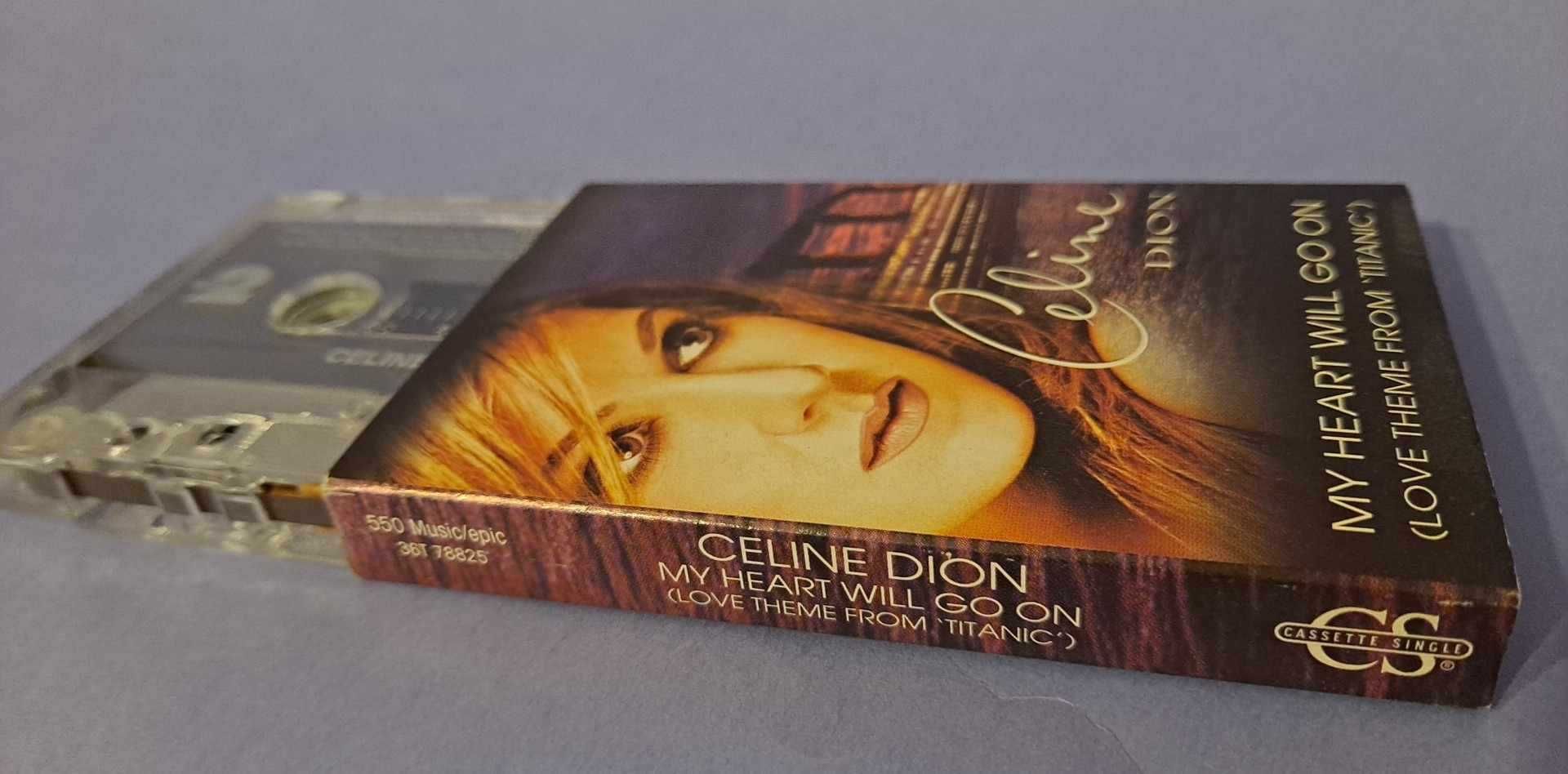 Celine Dion – My Heart Will Go On, USA 1998 KASETA singiel