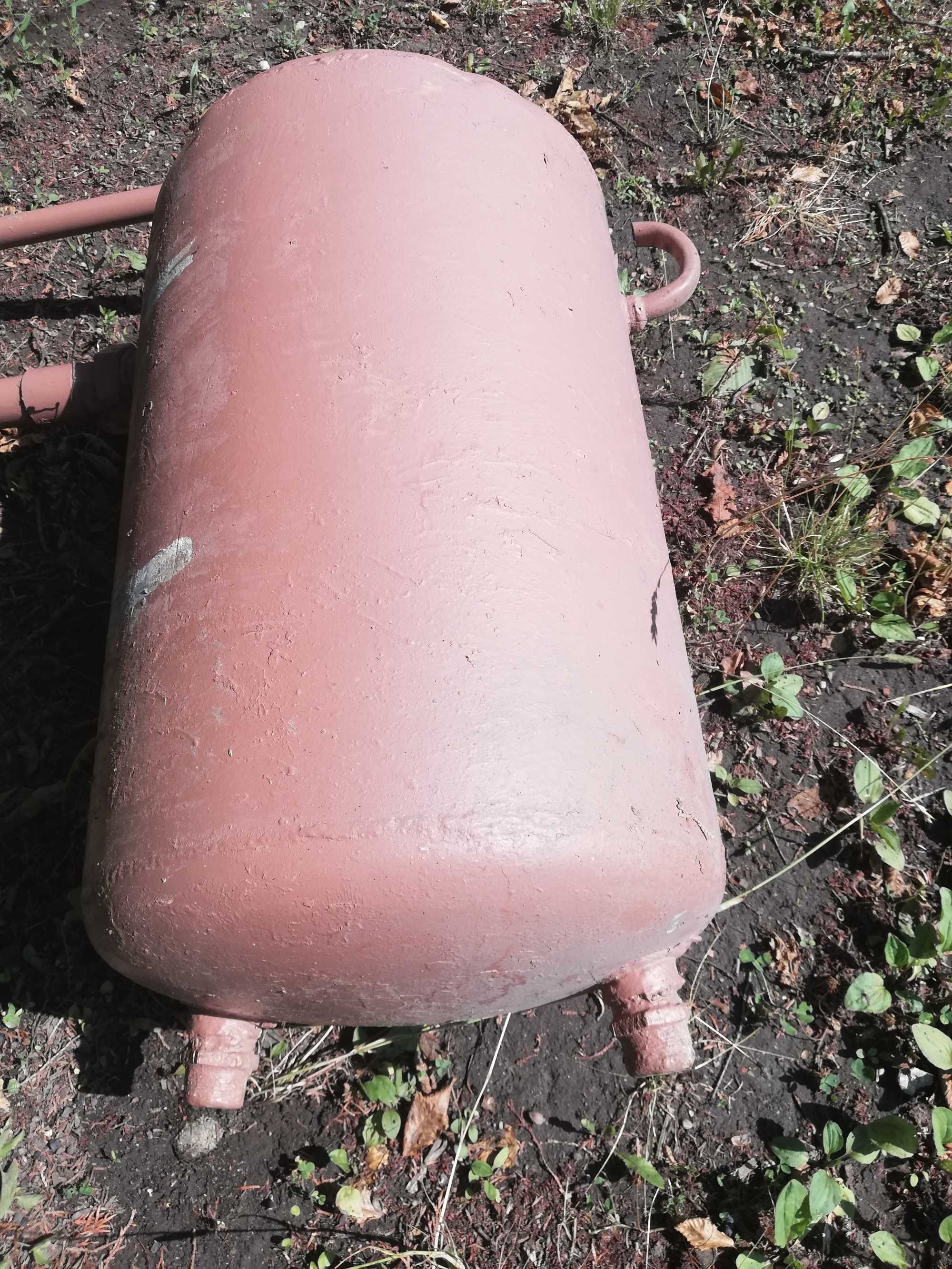 zbiornik stalowy po instalacji co 80l