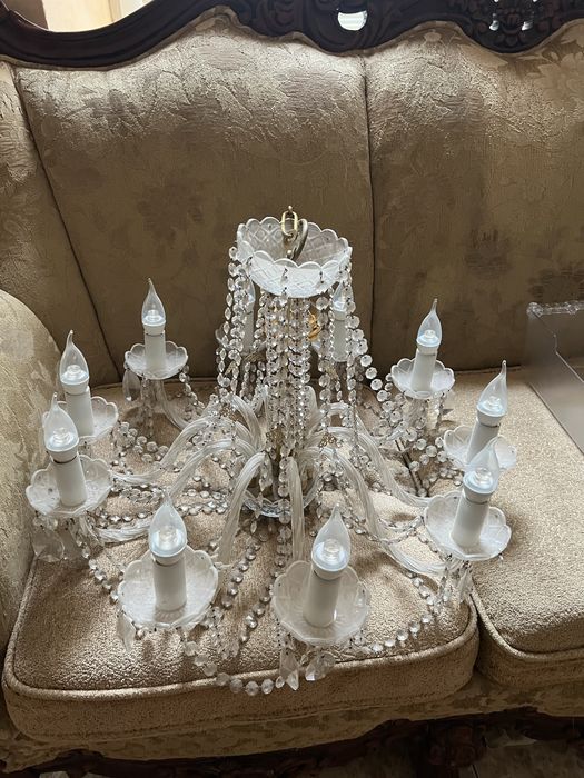 Продам люстру! Хрусталь! Без дефектов!