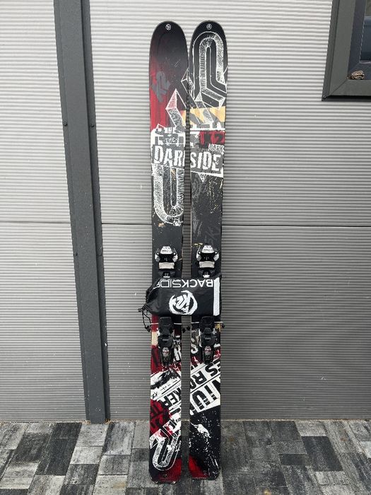 Narty skiturowe freeride K2 Darkside powder 190 125 Marker Baron 13