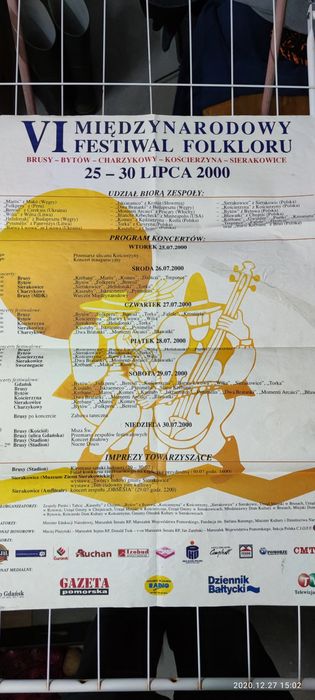 Sprzedam plakat folklor