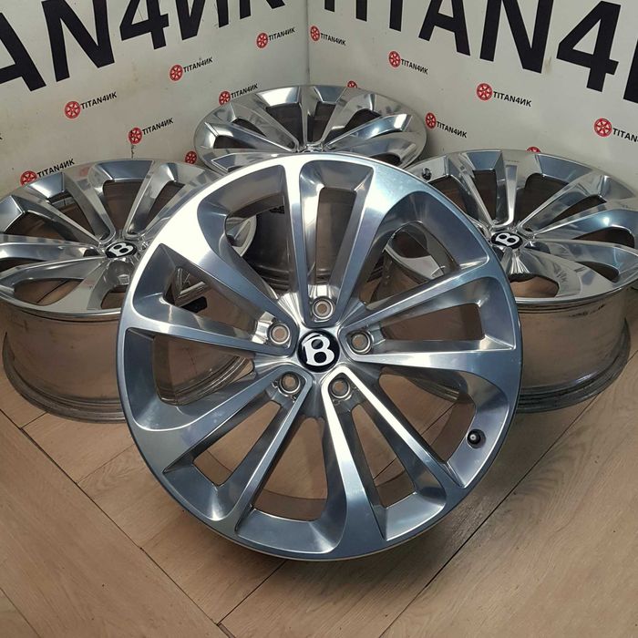 диски НОВІ Bentley R21 5x130 Bentayga Audi Q7 VW Touareg Porsche Каєн