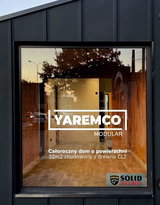 Całoroczny Dom Modułowy z drewna CLT- bez pozwolenia.